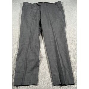 cordovan and grey dress slacks Cordovan & Grey Blue Model Men's Dress Pants Color Grey W34 x L28